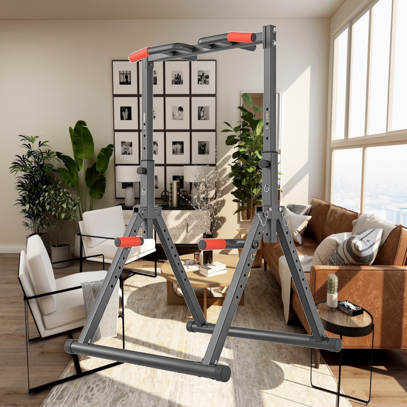 Home Gym Pull Up - Adjustable Children Pull Up Bar Foam