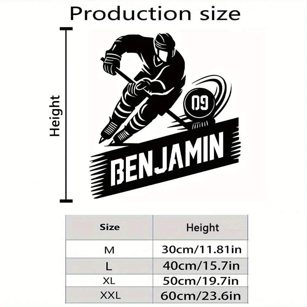 1pc 2D Flat Custom Hockey Play - đánh giá và giá Home Gym Names