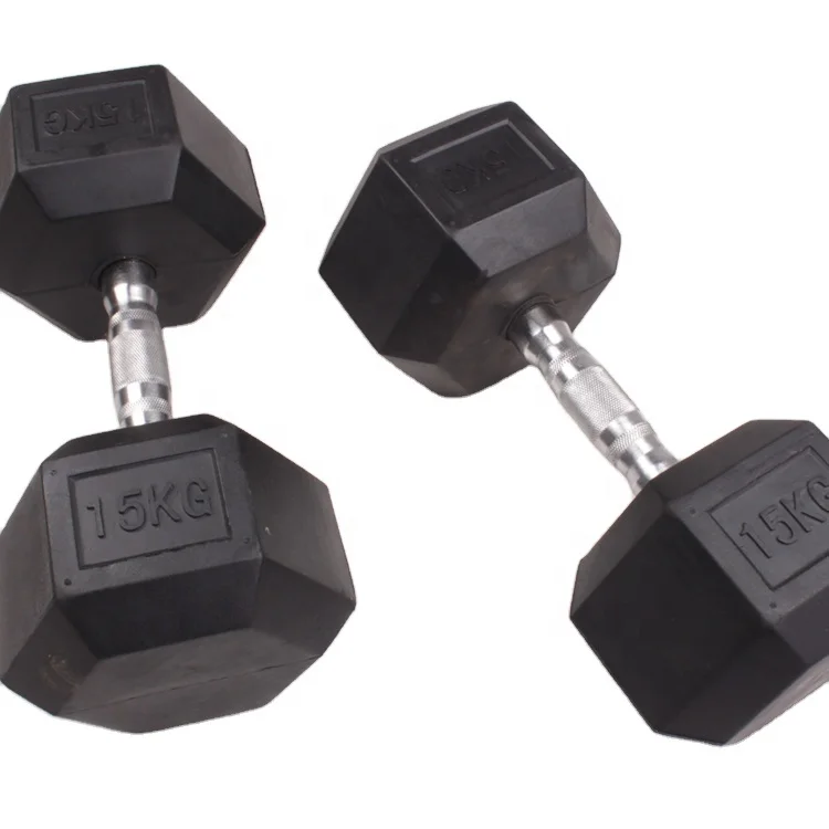New Product Wholesale Rubber C - đánh giá và giá Hex Dumbbell Set