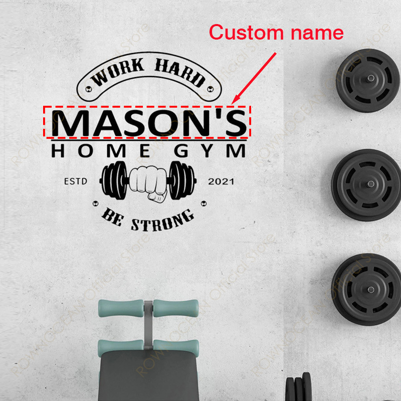 Personalized Name + Text + Est - đánh giá và giá Home Gym Names