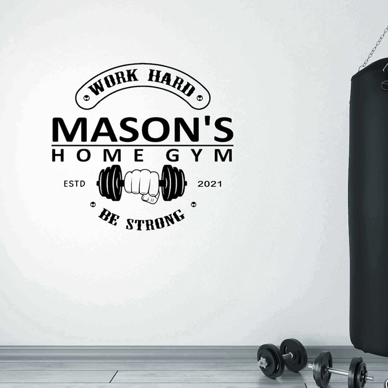 Personalized Name + Text + Est - đánh giá và giá Home Gym Names