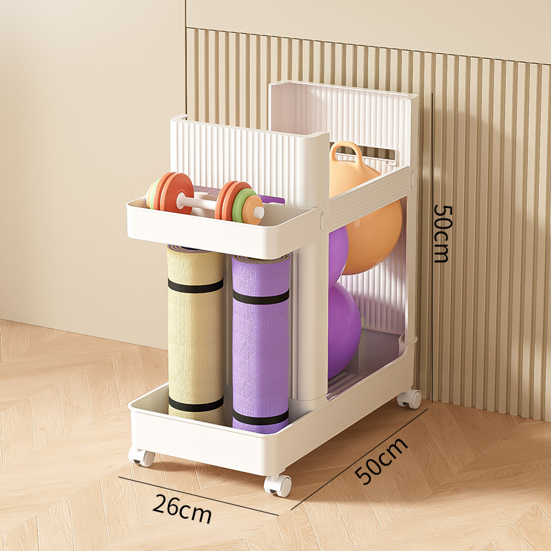 Rolling Yoga Mat Storage Rack  - đánh giá và giá Home Gym Folding Rack