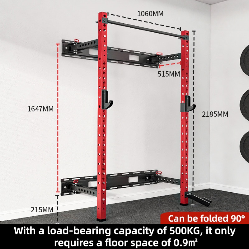 English：Adjustable Power Cage  - đánh giá và giá Home Gym Folding Rack