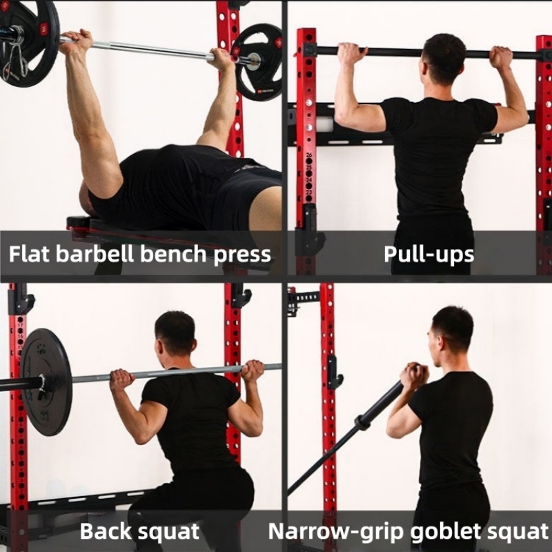 English：Adjustable Power Cage  - đánh giá và giá Home Gym Folding Rack