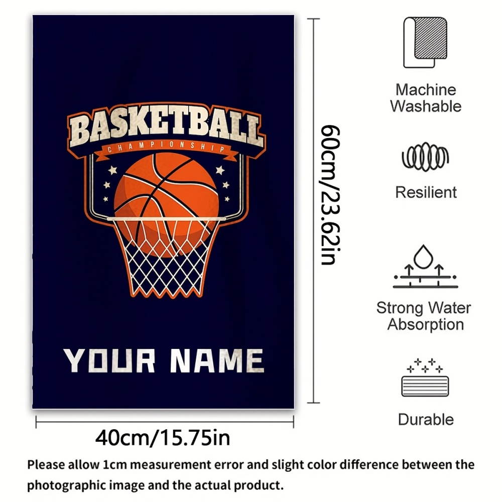 2pcs Name/Text Basketball Towe - đánh giá và giá Home Gym Names