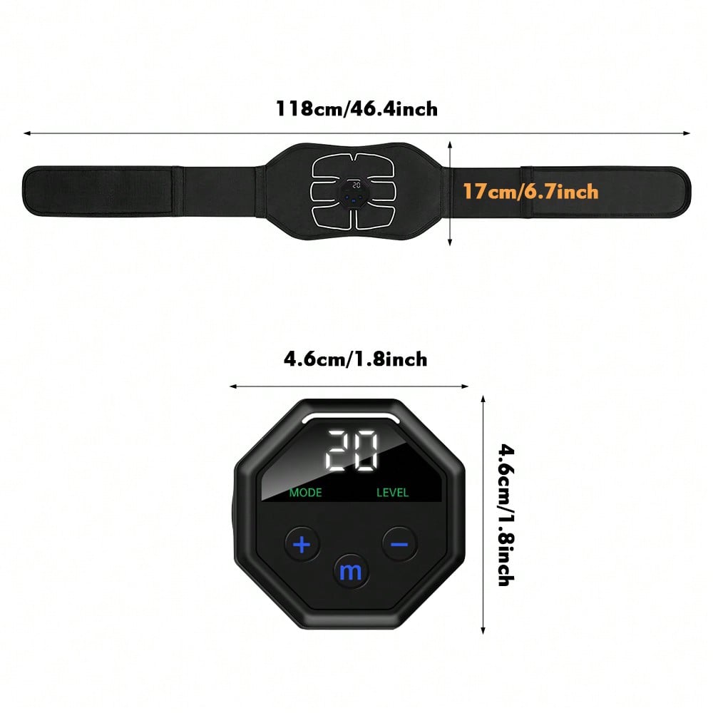 1Pc Abdominal Trainer Belt USB - đánh giá và giá Home Gym Essentials