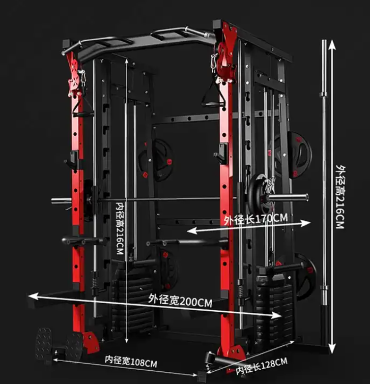 Heavy Duty All-in-One Smith Ma - đánh giá và giá Home Gym Weight Machine