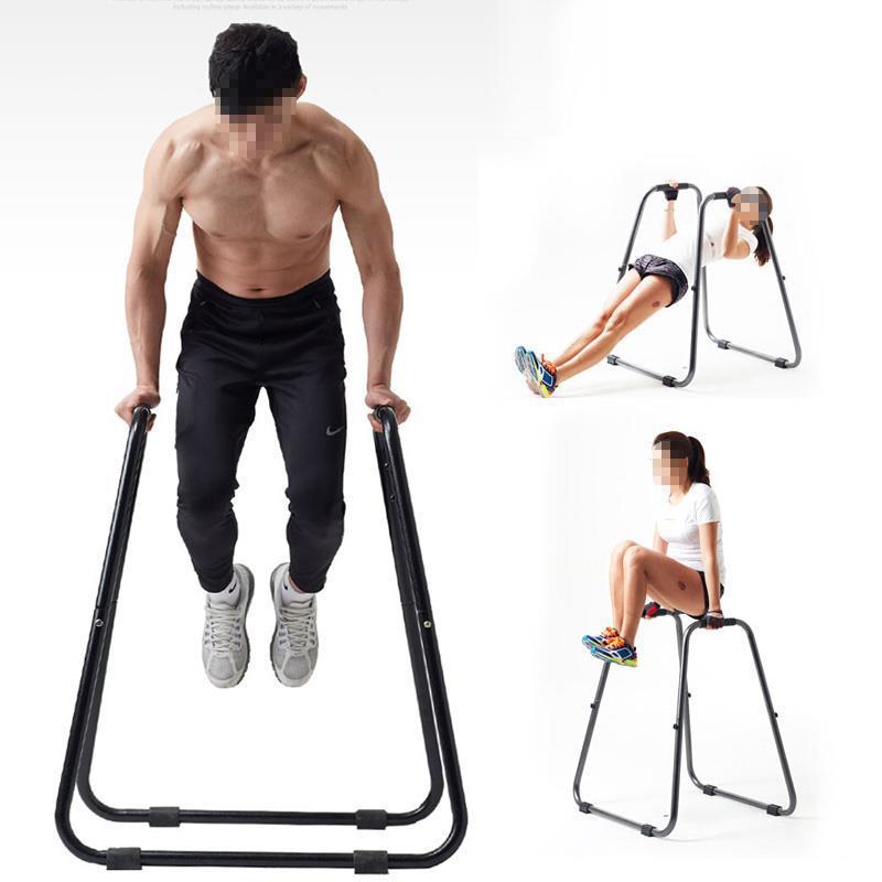 Indoor Home Gym Steel Fitness  - đánh giá và giá Dip Station Parallel