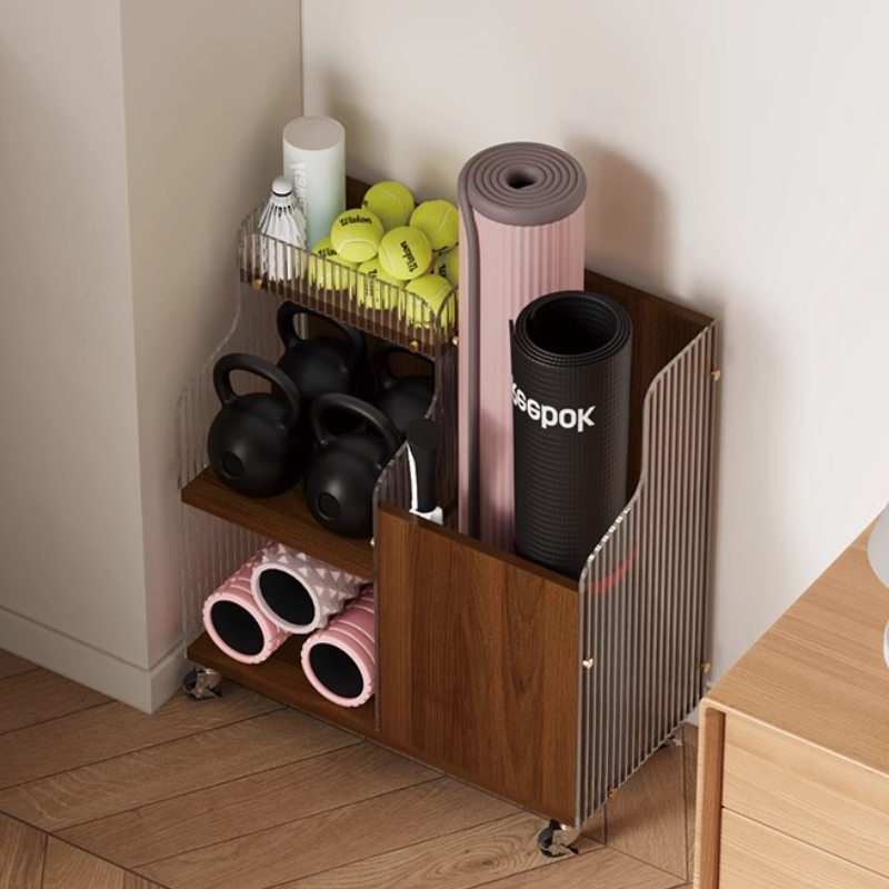 Yoga Mat Storage Organizer Bas - đánh giá và giá Home Gym Folding Rack