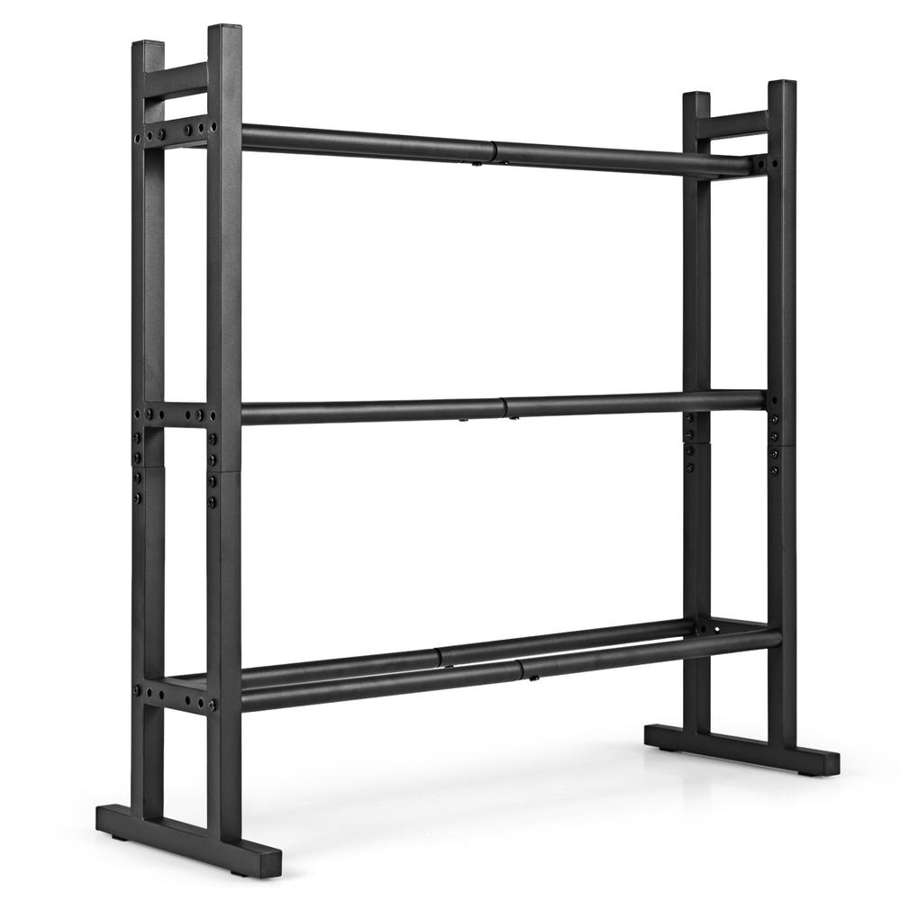 Heavy Duty 3-Tier Dumbbell Rac - đánh giá và giá Home Gym Weight