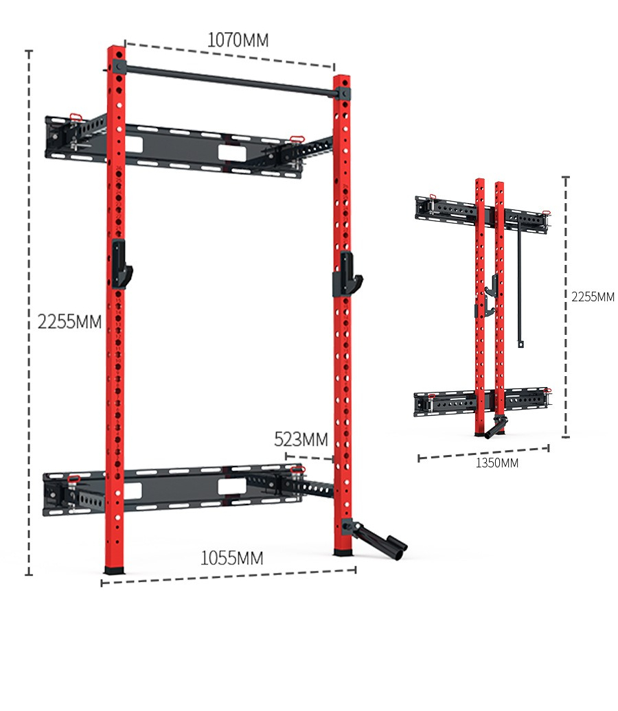 Home Gym Fitness Equipment Adj - đánh giá và giá Home Gym Folding Rack