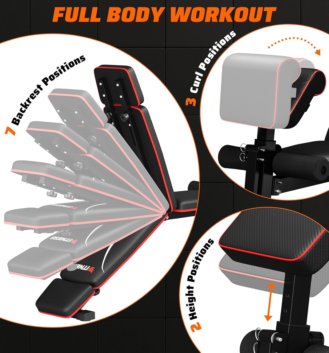 Home Gym Foldable Weight Bench - đánh giá và giá Home Gym Weight