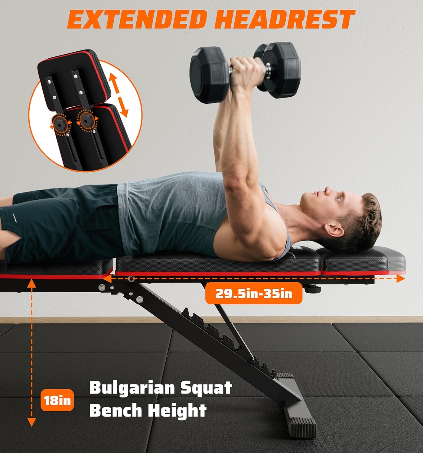 Home Gym Foldable Weight Bench - đánh giá và giá Home Gym Weight
